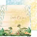 Бумага 30х30 см "Dino adventures 04" (CraftO'clock)