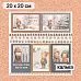 Калька 20х20 см "Снежинки-мандаринки 25", плотность 110 гр/м2 (ScrapMania) Калька 20х20 см "Снежинки-мандаринки 25", плотность 110 гр/м2 (ScrapMania)