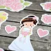 Набор высечек из бумаги "Теперь семья", 63 шт (ScrapMania)