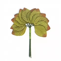 Букетик "Листья березы зеленые" (Рукоделие)