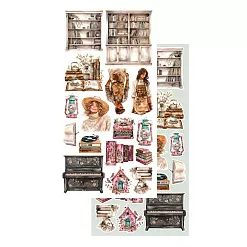 Набор бумаги 15х30 см "Natural Beauty. Для вырезания", 6 листов (Alchemy of Art)