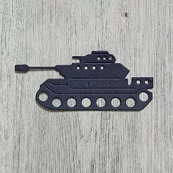 Нож "Танк", 7х3 см (ArtScrap)