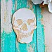 Украшение из чипборда "Череп" (ScrapКрым)