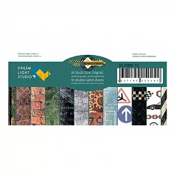 Набор бумаги 20х20 см "Время впечатлений", 12 листов (DreamLight Studio) Набор бумаги 20х20 см "Время впечатлений", 12 листов (DreamLight Studio)