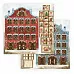 Набор бумаги 20х20 см "Romantic Christmas" (Stamperia)