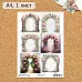 Скрап-карта А4 "Арки" (ScrapMania)