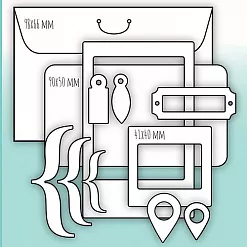 Нож "Самое важное", 12х15,5 см (MimiCut) " Нож "Самое важное", 12х15,5 см (MimiCut) "