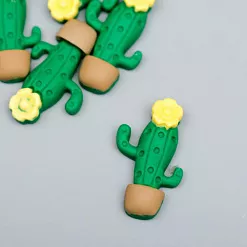 Акриловое украшение "Кактус цветущий в горшочке" (АртУзор)