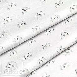Отрез ткани 79х50 см "Мишкины лапки" (Cotton)