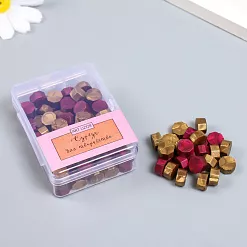 Сургуч в коробочке "Восьмигранник. Холодная зима", 100 шт (АртУзор)