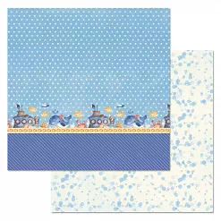 Набор бумаги 30,5х30,5 см "Морячок", 12 листов (ScrapMania)