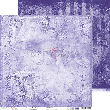 Бумага 30х30 см "Lavander mood 06" (CraftO'clock)