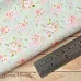 Отрез ткани 75х50 см "Свадебный букет. Цветы на зеленом" (ScrapMania)