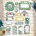 Набор цветного чипборда "Эра динозавров" (Scrapmania)