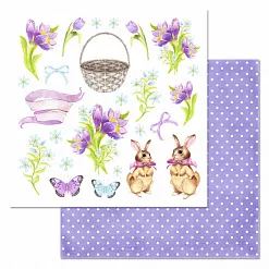 Набор бумаги 20х20 см для вырезания и вдохновения "Персонажи", 6 листов (ScrapMania)