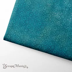 Отрез ткани 75х50 см "Вечные странники. Шестеренки" (ScrapMania)