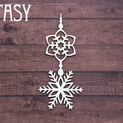 Чипборд "Подвеска снежная 2325" (Fantasy) Чипборд "Подвеска снежная 2325" (Fantasy)