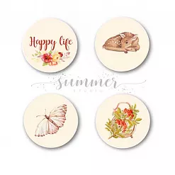 Набор фишек "Autumn. Happy life" (Summer Studio)