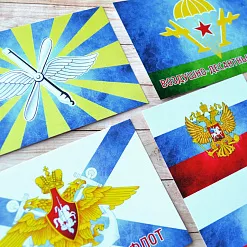 Набор карточек "Армейский альбом", 16 шт (ScrapMania)