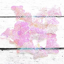 Набор пайеток "Бабочки перламутровые" Набор пайеток "Бабочки перламутровые"