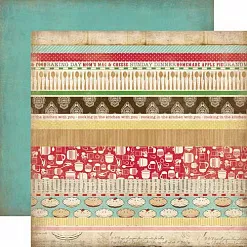 Набор бумаги 30х30 см "Homemade with Love", 12 листов (Carta Bella) Набор бумаги 30х30 см "Homemade with Love", 12 листов (Carta Bella)