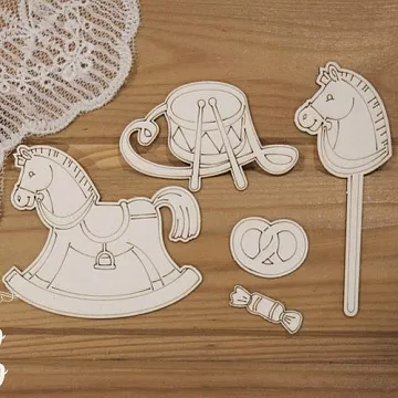 Чипборд "Набор игрушек" (Просто небо)