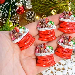 Миниатюра "Новый год. Мешок с подарками", 1 шт (Югарт)