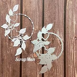 Нож "Рамка с сердечками", 8х12,5 см (Scrapman) Нож "Рамка с сердечками", 8х12,5 см (Scrapman)