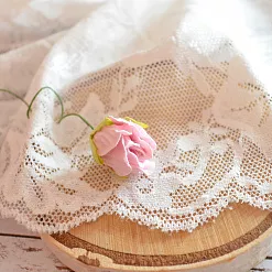 Цветок розы "Розово-персиковый светлый", 1 шт (Craft)