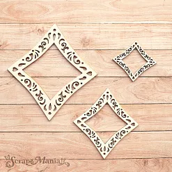 Чипборд "Алиса в сказке. Шейкер. Буби мини (ScrapMania)