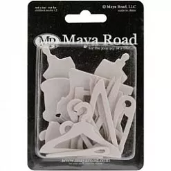 Набор украшений из чипборда "Портной" (Maya Road)
