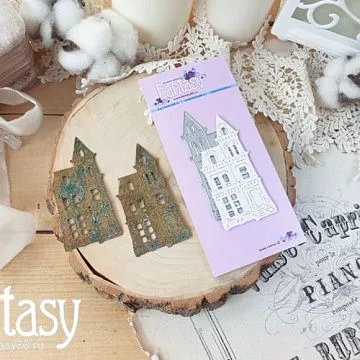 Нож "Домик 1608", 3,6х7,2 см (Fantasy)