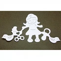 Нож "Уголок девочки" (Scrapman)