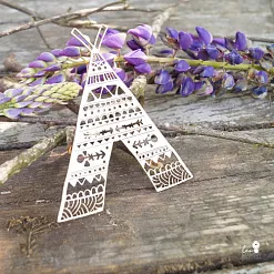 Чипборд "Вигвам 2", 8х9,5 см (LeoMammy)