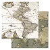 Набор бумаги 30,5х30,5 см "Фономикс. Карты. Том 1", 12 листов (ScrapMania)