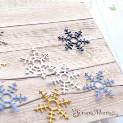 Нож "Снежинка мини 1", 2,3х2,3 см (ScrapMania)