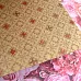 Набор картона с глиттером А4 "Крафт", 12 л (Folia)