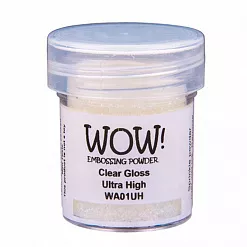 Пудра для эмбоссинга крупная "Прозрачная", 15 мл (WOW)