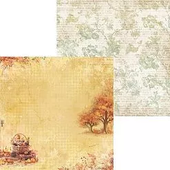 Бумага 30х30 см "Шепот листопада. Лист 03" (Scrapodelie) Бумага 30х30 см "Шепот листопада. Лист 03" (Scrapodelie)