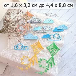 Нож "Детское счастье. Воздушный змей", 4,4х8,8 см (ScrapMania) Нож "Детское счастье. Воздушный змей", 4,4х8,8 см (ScrapMania)