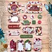 Набор цветного чипборда "Марсала" (ScrapMania)