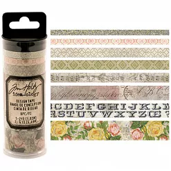 Набор скотча "Rose" (Tim Holtz)