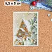 Тканевая карточка "Дачный Новый Год. Зимний день" (ScrapMania)