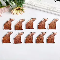 Набор деревянных украшений "Медведь - настоящий мужик" (АртУзор) Набор деревянных украшений "Медведь - настоящий мужик" (АртУзор)