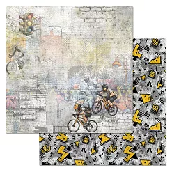 Бумага "Ребята с нашего двора. Скорость внутри тебя" (ScrapMania)