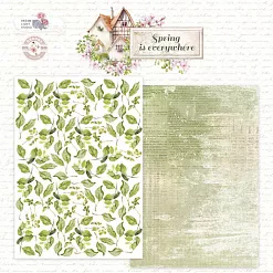 Набор бумаги А5 "Spring is everywhere. Для вырезания", 18 листов (DreamLight Studio)