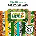 Набор бумаги 15х15 см "Jungle safari", 24 листа (Echo Park)