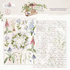 Набор бумаги А5 "Botany journal. Для вырезания", 18 листов (DreamLight Studio)