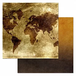 Набор бумаги 20х20 см "Мужчина на миллион", 12 листов (ScrapMania)