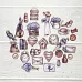 Набор высечек из ткани "Farm House", 29 шт (RozeFlowers)